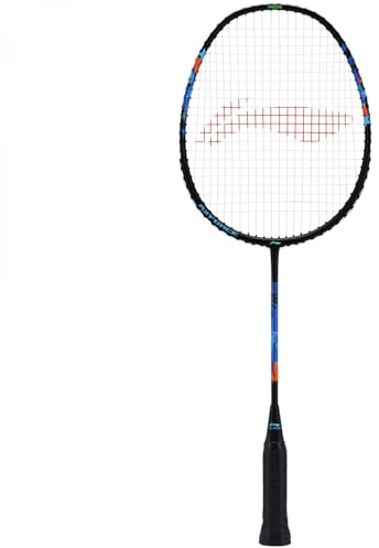 Li-Ning AXFORCE barn badmintonracket – svart