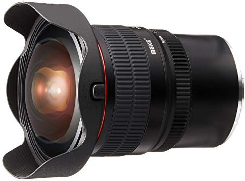 Meike Optics MK 8 mm f3.5 Objetivo Ojo de pez de Ultra Gran Angular para Sony E-Mount