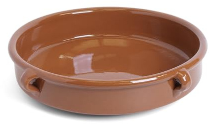 Amazing Cookware - Terrina Rotonda da Forno, in Terracotta, 36 cm