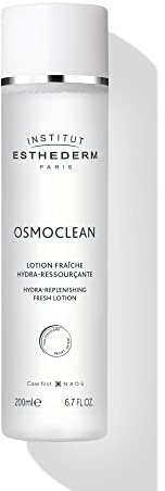 Institut Esthederm – Osmoclean Fresh Hydra-Restoring Lotion – Lozione detergente e tonificante – Deterge e idrata in un solo gesto, senza risciacquo – Flacone 200 ml