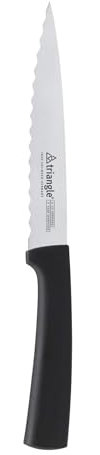 triangle 66 196 16 10 Universalmesser mit Welle 16 cm professionelle Qualität aus Solingen großes Messer mit Wellenschliff