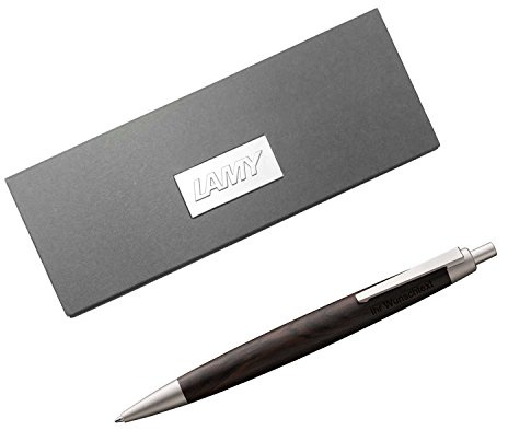 Lamy Kugelschreiber 2000 blackwood Modell 203, Grenadillholz, inkl. Laser-Gravur