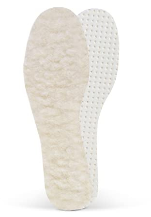 Kaps Suole in Lana per Stivali e Scarpe Solette di Ricambio Invernali per Uomo e Donna, Suole Interne, Inserti per Scarpe, Accessori, (42 EUR)