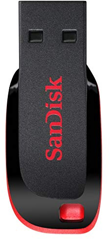 Sandisk Cruzer Blade USB flash drive 32 GB USB Type-A 2.0 Black,Red