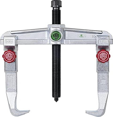 KUKKO 20-3+ - Extractor de rodamientos Universal de 2 Patas con regulación rápida (250x200 mm)