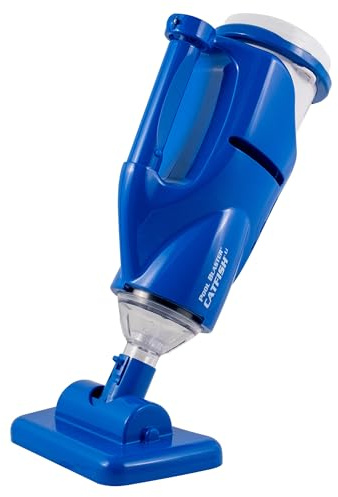 POOL BLASTER Catfish Cordless Pool Vacuum for Spot-Cleaning, Hot Tubs & Spas, up to 45 Min Runtime, Quick, Efficient, Handheld Rechargeable, Swimming Pool Cleaner, Above Ground & Inground Pool Steps