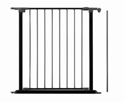 BabyDan 67546-2600-19-88 Tür-Element für Flex Gitter, shwarz