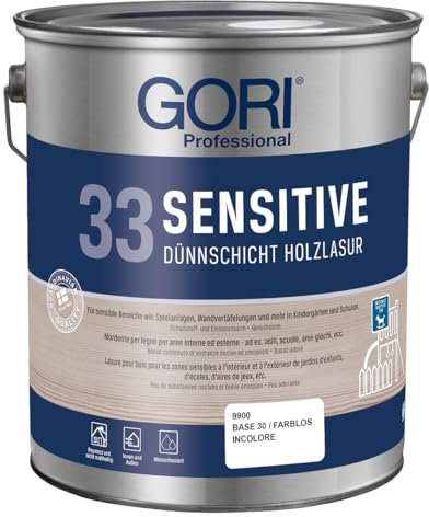 Gori 33 Holzlasur Die Ökologische 5 Liter Farblos 9900
