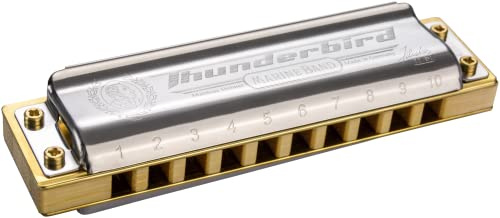 HOHNER Mundharmonika, Marine Band - Thunderbird, F-LowLow