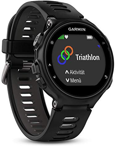 Garmin Forerunner 735XT GPS Multisport and Running Watch - Black/Grey