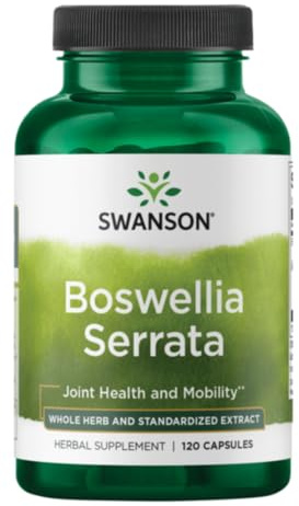 Swanson Boswellia Serrata (Standardized) 200 Milligrams 120 Capsules