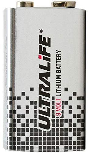 Baterías UltraLife 9V E-Bloque U9VL, U9VL-J, 1,2Ah