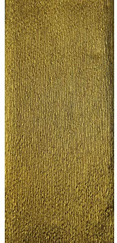 Clairefontaine Metallisk Crepe-pappersrulle, 2,50 x 0,50 m, 60% – guld