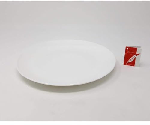 TeaLogic - Piattini Dessert, Piatto per torta Epsilon D. 19 cm, Porcellana Cinese Bone