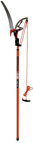 EasyKut Telescopic Ratchet Pole Pruner - Orange