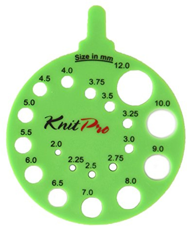 NEU!!! Knit Pro Nadelmaß rund grün
