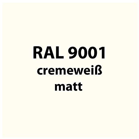 Streichlack Streich Lack Farbe 1K * Premium Qualität * 1 Liter (RAL 9001 creme-weiß matt)