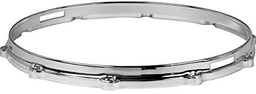 Ludwig formgjuten virveltrumma med ringar i krom 35 cm