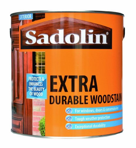 Sadolin EXTRA WOODSTAIN (YELLOW TIN) 5 litre - Ebony