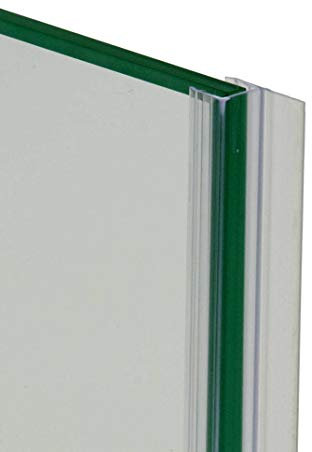2,20 mt - Guarnizione box doccia con aletta morbida per vetro 10mm-GBM10
