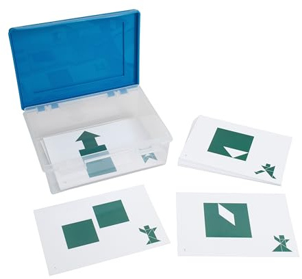 Betzold - Tangram-Karten - Vorlage Figuren Geometrie Spiegel Mathematik Aufgaben