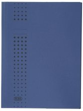 20X Sammelmappe chic, Karton (RC), 320 g/qm, A4, 10 mm, dunkelblau Elba 31 477 DB 10 mm