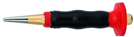 Rennsteig Körner mit Handschutz ø 4 mm (geschliffene + polierte Oberfläche, Abmessung 120 mm, Schlüsselweite 10 mm, Profil 8-kant) 4301220