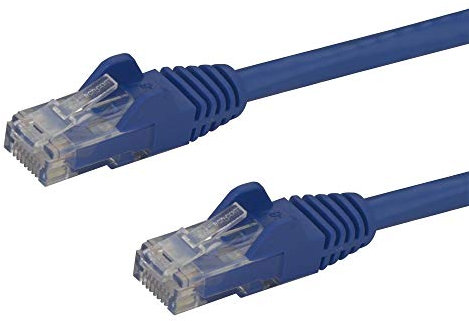 StarTech.com Cavo Ethernet CAT6 1m, Cavo di rete Lan RJ45 10 Gigabit 650 MHz 100W PoE, Cavo dati/patch UTP 10GbE, Testato individualmente, Certificato UL/TIA, Blu (N6PATC1MBL)