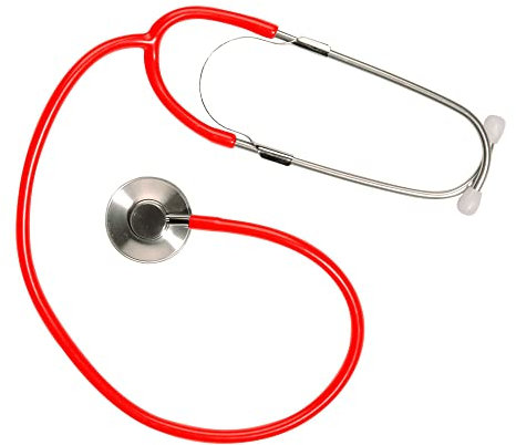 W WIDMANN MILANO Party Fashion, Stetoscopio giocattolo, design accattivante, versatile, materiali durevoli, di facile manutenzione, accessorio di gioco ideale per costumi e feste