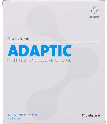 ADAPTIC 12,7x22,9 cm feuchte Wundauflage 12 St