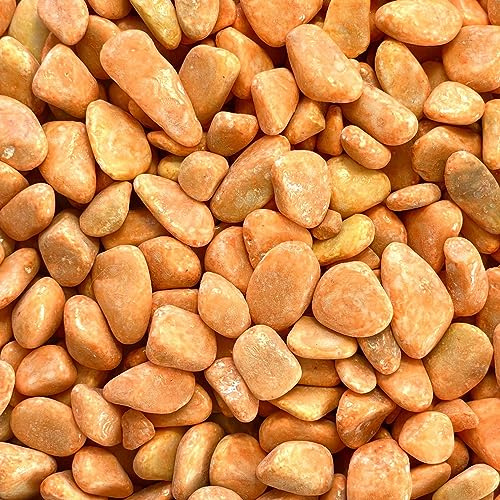Eurosand Marbles 7-15mm gerundete Dekosteine 1 KG APRICOT