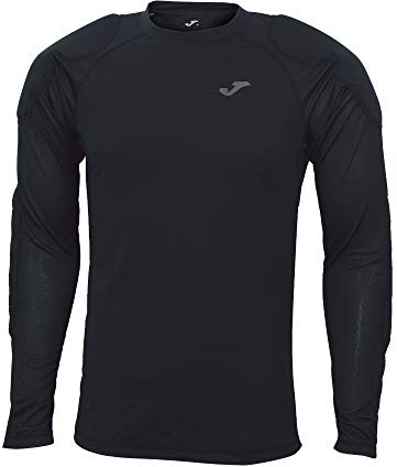 Joma Protect Camiseta Interior con Protecciones de Portero, Hombre, Negro, 12-14