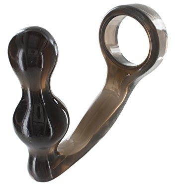 ToyJoy Manpower Plug And Penisring Smoke Vibrador - 168 gr