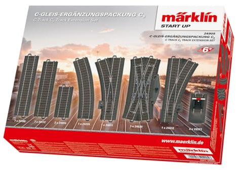 Märklin Start Up 24905 C-Gleis-Ergänzungspackung C5, Spur H0