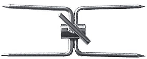 THÜROS Fleischklammer doppelt für alle THÜROS Spieße 6mm