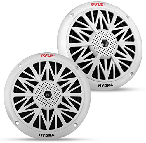 Pyle Altoparlanti Marini 13 Centimetri Doppio, Casse Audio 2 Vie Impermeabili con Potenza di 150 Watt, Design Compatto, 1 Paio