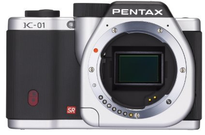 Pentax K-01 Compact System Camera Body - Silver