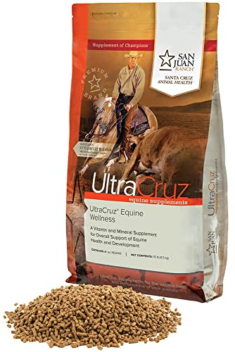 UltraCruz® Equine Wellness Suplemento de Rendimiento para Caballos, 10 Libras