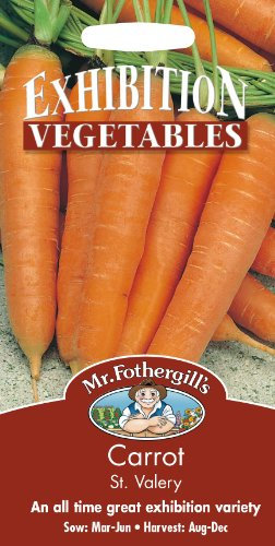 Mr Fothergills - Pictorial Packet - Vegetable -Carrot St Valery - 750 Seeds