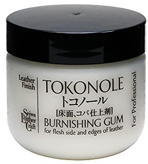 Seiwa Tokonole Cuir Fini Gum Burnishing Clear Leathercraft 120g
