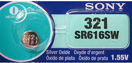 Sony Silber-Oxid Knopfzelle Code 321 155 V 16mAh