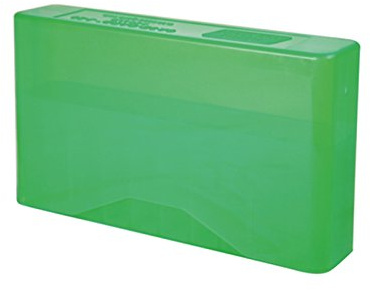 MTM J20-LLD Boîte à Munitions Vert Transparent Boite de Rangement pour 20 Cartouches