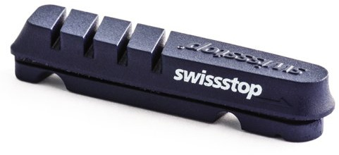 KIT 4 ZAPATAS SWISSSTOP FLASH EVO AZUL/ALUMINIO