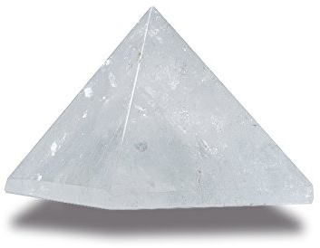 Kvartskristall [pyramid] Litotherapi natursten mineraler [Balans and Sens]