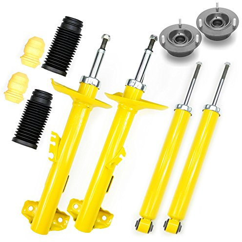 4X SPORT-STOßDÄMPFER GASDRUCK SPORTDÄMPFER VORNE HINTEN + DOMLAGER STAUBSCHUTZ - 3ER E36