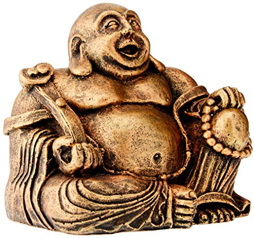 Nobby Aqua Ornaments BUDDHA gold 13,5 x 11 x 12 cm