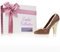 CHOCOLISSIMO - Schokolade Geschenk Frauen - Schuh aus Schokolade - Geschenkidee zum Geburtstag, Valentinstag, Muttertag, für Mama, Schwester, Mädchen, Freundin - Schokoladenfiguren, Tortendeko Essbar