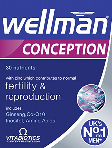 Wellman Wellman Conception Pregnancy Vitamin for Men 30count (Pack of 1)