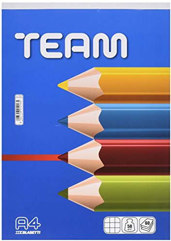 Blasetti 1007 Team Blocchi, Punto Metallico, Confezione da 10 pezzi