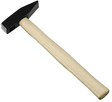 RUTHE 3004010119 - Martillo de cerrajero DIN 1041 con mango de madera de fresno (400 g)